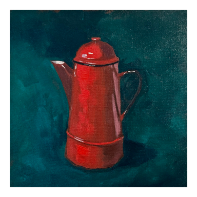 'Red Coffee Pot'